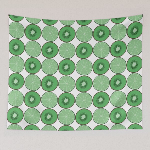 Item preview, Green fruit pattern designed and sold by Vanillandcrimes.
