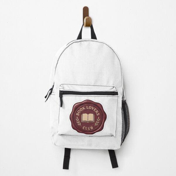 Item preview, "Book Lovers Club" – Classic vintage wax seal style round badge. designed and sold by littleearty.