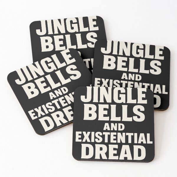 Item preview, Jingle Bells and Existential Dread Funny Anti Christmas designed and sold by gregaf.