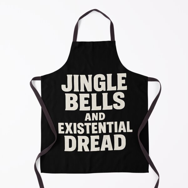 Item preview, Jingle Bells and Existential Dread Funny Anti Christmas designed and sold by gregaf.