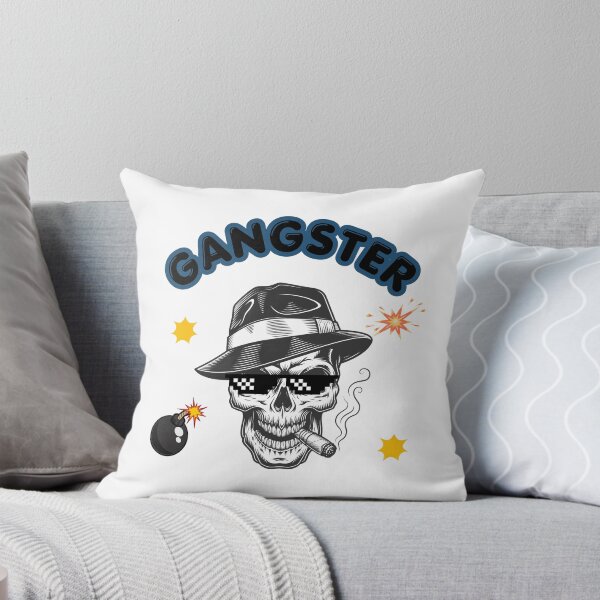 Item preview, Gangster Skull Streetwear designed and sold by MissLotusStudio.