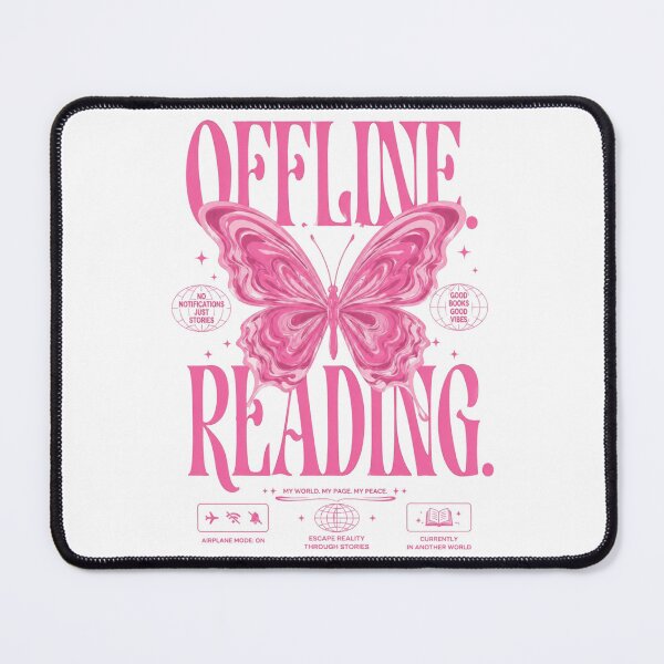 Item preview, Offline. Reading. designed and sold by StockAnime.