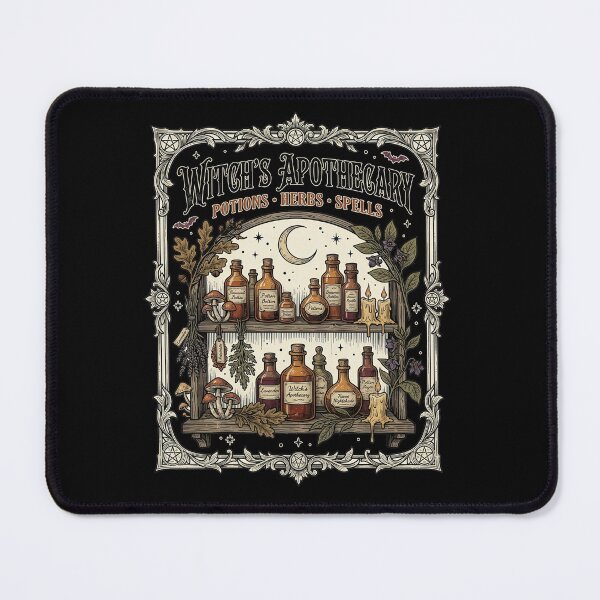 Item preview, Witch's Apothegary Halloween vintage retro design designed and sold by LiuTiuuu.