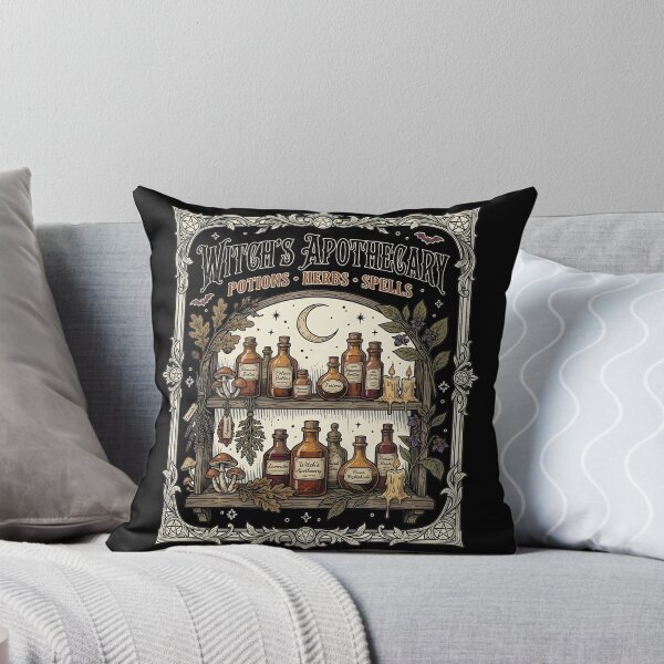 Item preview, Witch's Apothegary Halloween vintage retro design designed and sold by LiuTiuuu.