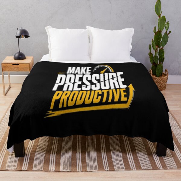 Item preview, Make Pressure Productive Motivational Mindset Quote designed and sold by v6ziix.