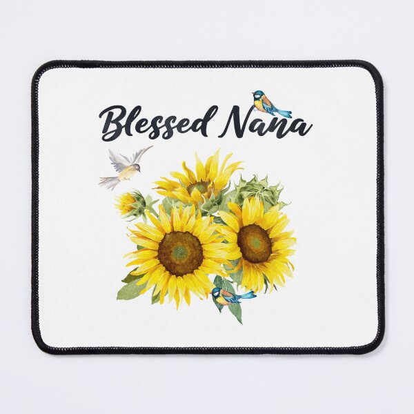 Item preview, Blessed Nana with Sunflower Bouquet & Birds designed and sold by JeweledDesigns.