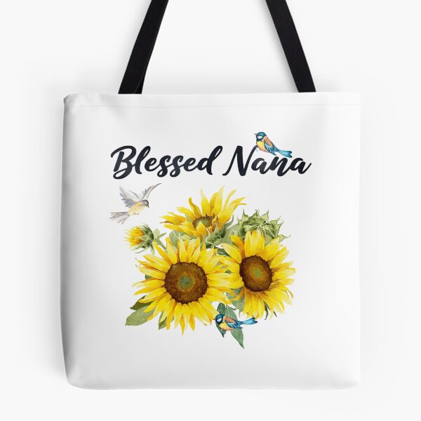 Item preview, Blessed Nana with Sunflower Bouquet & Birds designed and sold by JeweledDesigns.