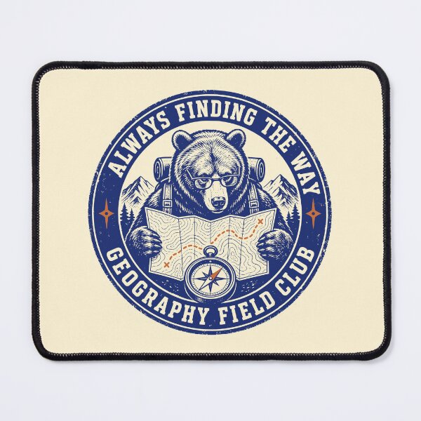 Item preview, Always Finding The Way Geography Field Club designed and sold by 89shirts.