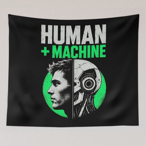 Item preview, AI Technology Futuristic Robot Tech Graphic designed and sold by TEEJAMBOREE.