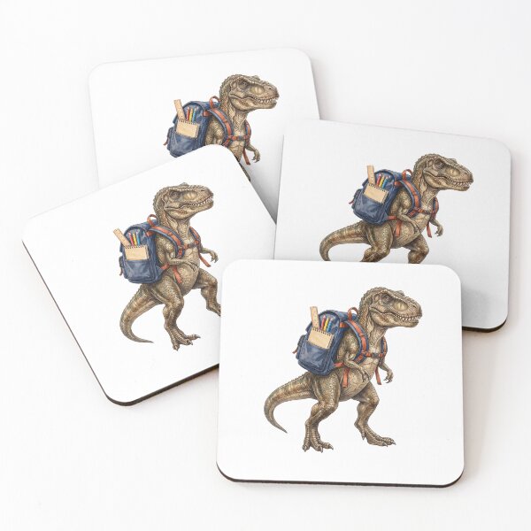 Item preview, T-Rex Back to School designed and sold by Roy & Tiffany.