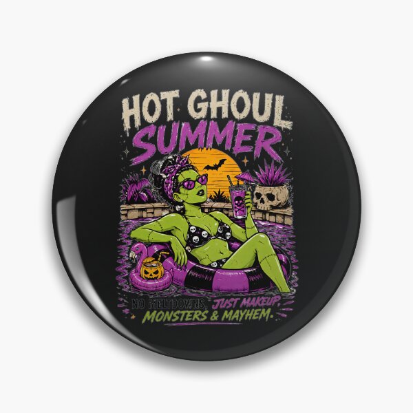 Item preview, Hot Ghoul Summer designed and sold by The Jackalope.