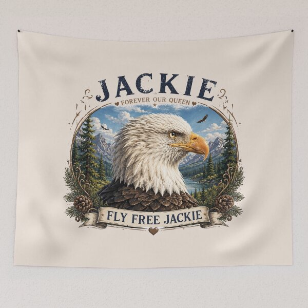 Item preview, Fly Free Jackie, Jackie the Eagle Tribute, Eagle, Bald Eagle Memorial, Eagle, Wildlife designed and sold by Cchotlan.