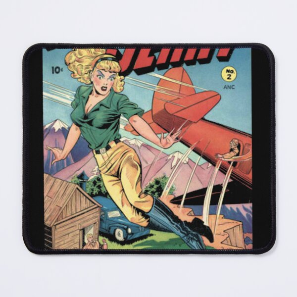 Item preview, Flyin Jenny Aviatrix Pin Up Comic Cover designed and sold by The Moth's Nest.