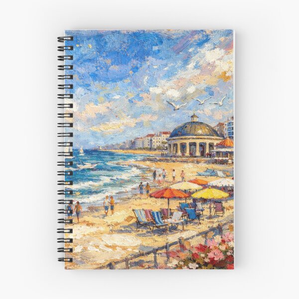 Artikelvorschau, Knokke Beach in Belgien – Gemälde entworfen und verkauft von GalleryKauffeld.