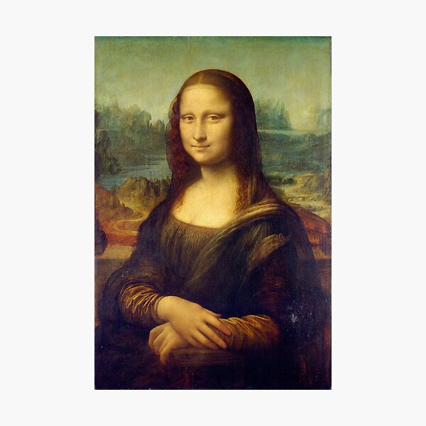 Item preview, Mona Lisa (La Gioconda / La Joconde), Leonardo da Vinci, 1506 designed and sold by The Gaping Maw.