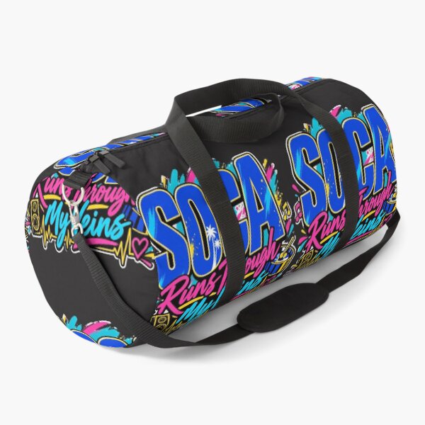 Item preview, Soca Runs Through My Veins Colorful Caribbean Soca Shirt designed and sold by GiftLore Studio.
