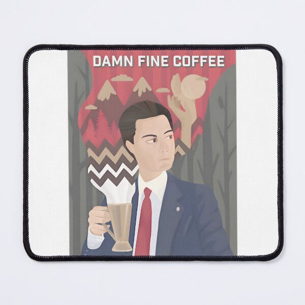 Item preview, Damn Fine Coffee ⭐⭐⭐⭐⭐ designed and sold by peggybuva.