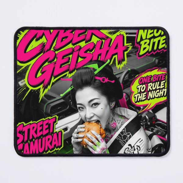 Item preview, Cyber Geisha: When Neon Takes a Bite designed and sold by Print Fiction.