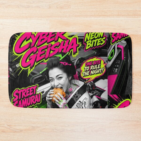 Item preview, Cyber Geisha: When Neon Takes a Bite designed and sold by Print Fiction.