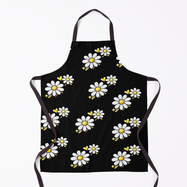 Item preview, Cute Daisy Flower Pattern – White Floral Aesthetic with Yellow Flowers designed and sold by WOWART69.