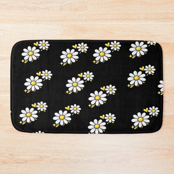 Item preview, Cute Daisy Flower Pattern – White Floral Aesthetic with Yellow Flowers designed and sold by WOWART69.