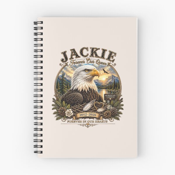 Item preview, Jackie Forever Our Queen, Bald Eagle Memorial, Not Just an Eagle A Legend, Wildlife Tribute, Eagle Lover Gift designed and sold by Cchotlan.