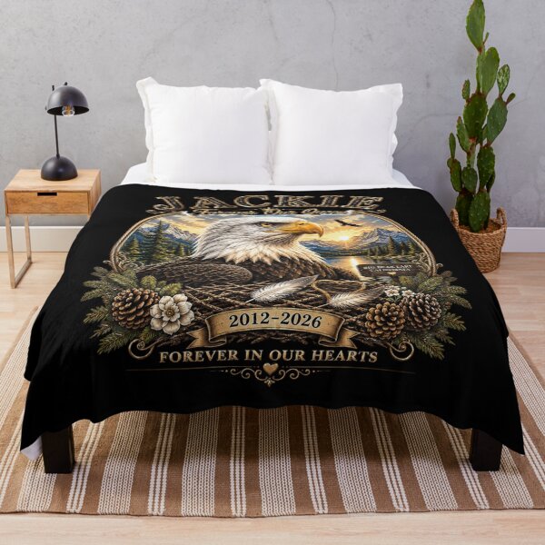Item preview, Jackie Forever Our Queen, Bald Eagle Memorial, Not Just an Eagle A Legend, Wildlife Tribute, Eagle Lover Gift designed and sold by Cchotlan.