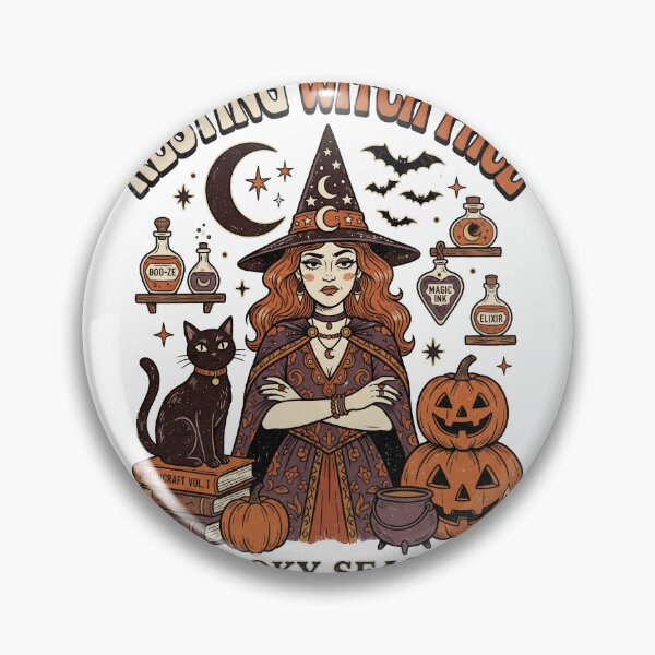 Item preview, Resting witch face, spooky season halloween vintage retro design designed and sold by LiuTiuuu.