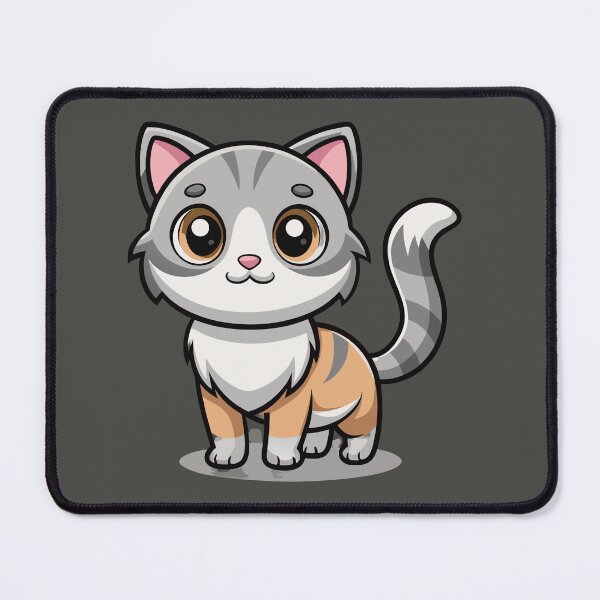 Item preview, Cute Kawaii American Curl Cat with Big Eyes designed and sold by Mousy17.