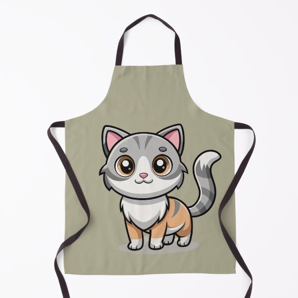 Item preview, Cute Kawaii American Curl Cat with Big Eyes designed and sold by Mousy17.