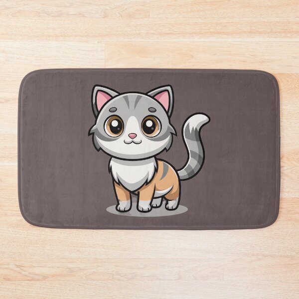 Item preview, Cute Kawaii American Curl Cat with Big Eyes designed and sold by Mousy17.