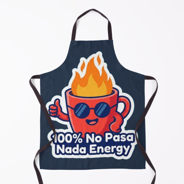 Item preview, 100% No Pasa Nada Energy - Funny Coffee Cup designed and sold by UkrainianSpain.