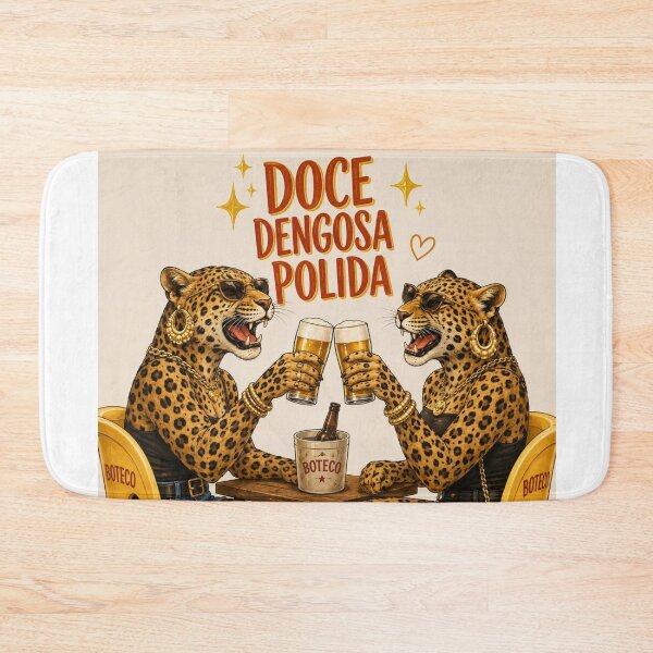Item preview, Doce Dengosa Polida — Onças Estilosas no Boteco Brasileiro designed and sold by Traços do Brasil .