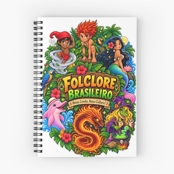 Item preview, Brazilian Folklore Legends and Myths designed and sold by Bloomelle Studio.