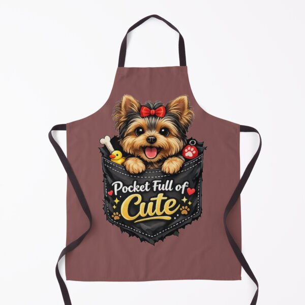 Item preview, Pocket Full of Cute – Adorable Yorkie Dog Design designed and sold by Yorkie Magic Studio .