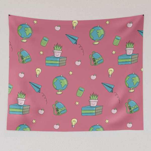Item preview, Back-to-School Doodle Pattern designed and sold by iCraftCafe.
