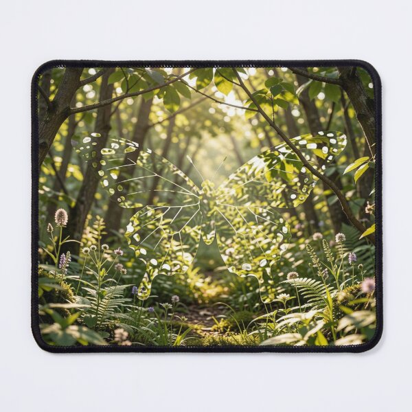 Item preview, Forest Light Butterfly – Negative Space Magic designed and sold by FotoworldEdel.