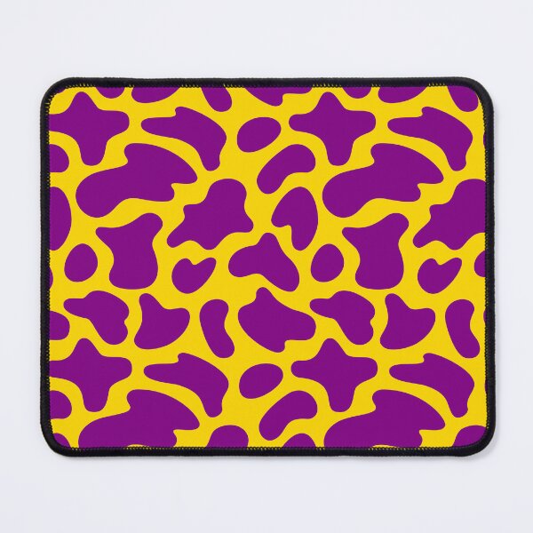Item preview, Modern Graphic Cow Print Pattern | Yellow & Purple designed and sold by Frohyou.