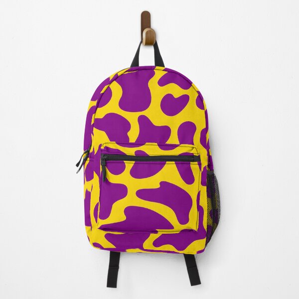 Item preview, Modern Graphic Cow Print Pattern | Yellow & Purple designed and sold by Frohyou.