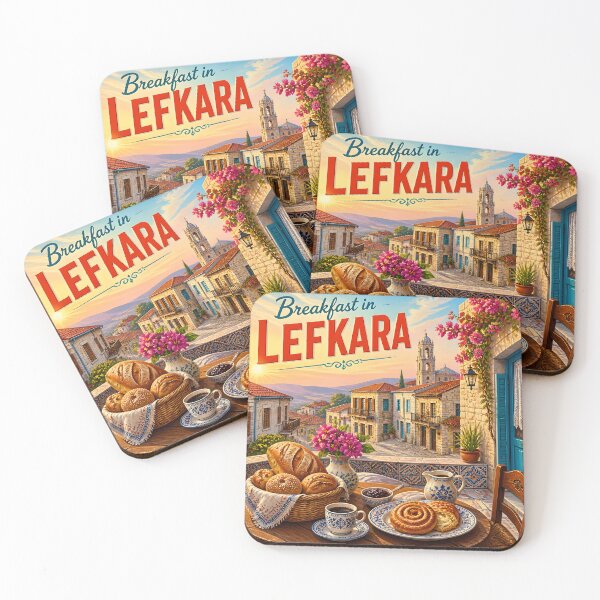 Item preview, Lefkara, Cyprus at Breakfast - Scenic Travel Destinations designed and sold by LSVart.