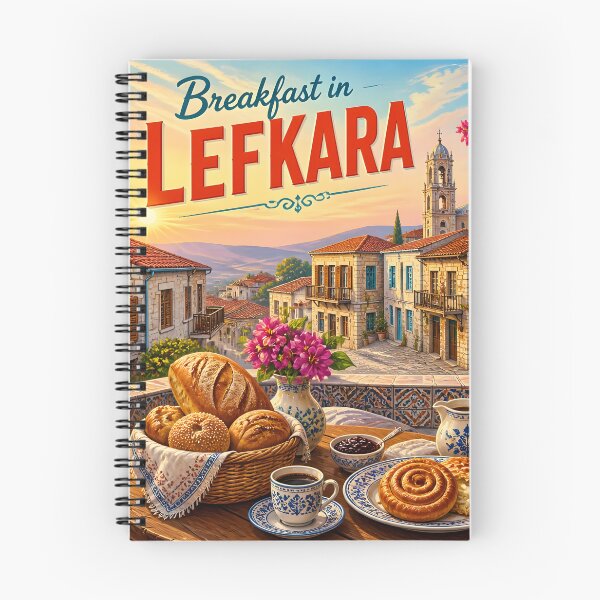 Item preview, Lefkara, Cyprus at Breakfast - Scenic Travel Destinations designed and sold by LSVart.