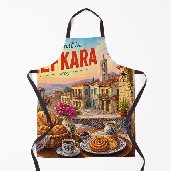 Item preview, Lefkara, Cyprus at Breakfast - Scenic Travel Destinations designed and sold by LSVart.