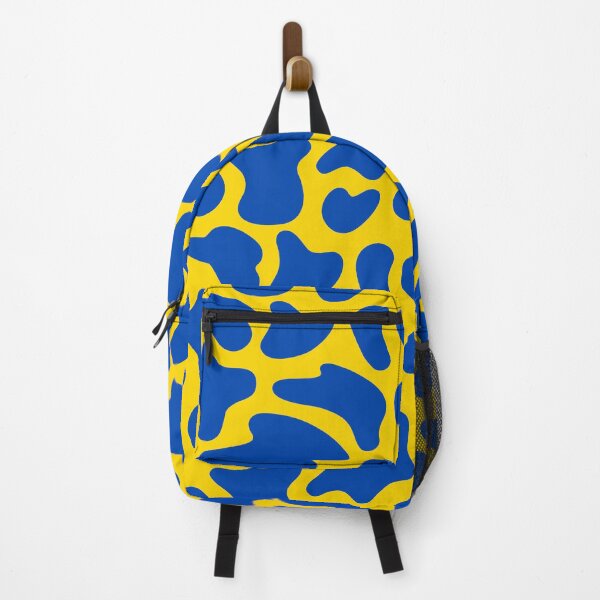 Item preview, Modern Graphic Cow Print Pattern | Yellow & Blue designed and sold by Frohyou.