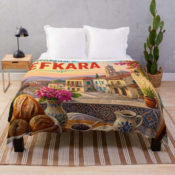 Item preview, Lefkara, Cyprus at Breakfast - Scenic Travel Destinations designed and sold by LSVart.