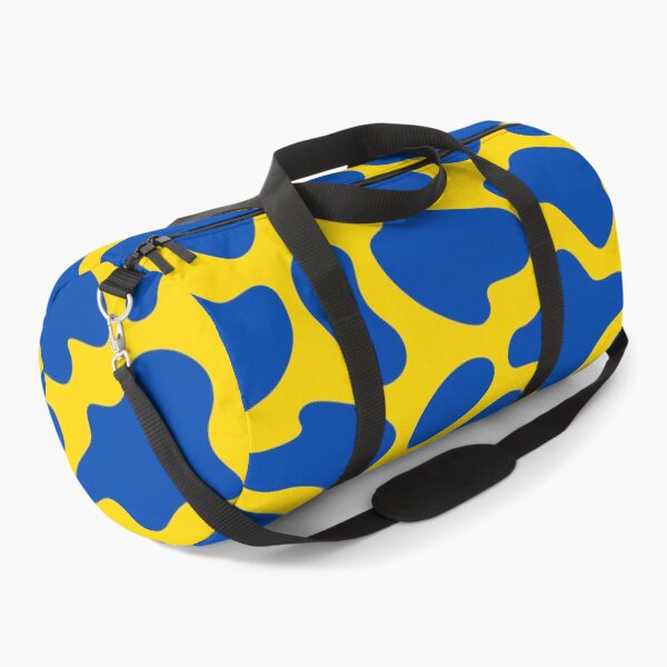 Item preview, Modern Graphic Cow Print Pattern | Yellow & Blue designed and sold by Frohyou.