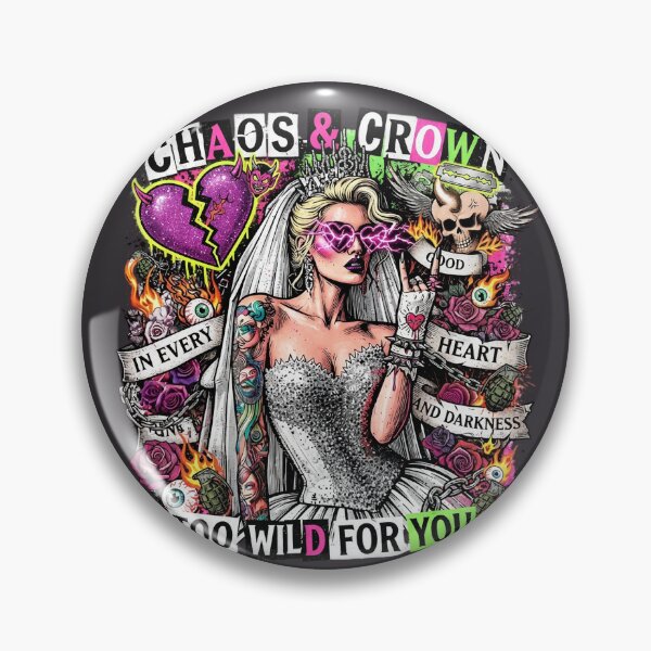 Item preview, Chaos Crown Bride Heart Glasses designed and sold by Voodoo Store Paranormal Collections.