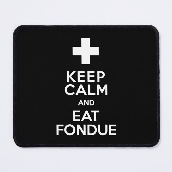 Item preview, Keep Calm And Eat Fondue Food Lover Humor designed and sold by AntiqueImages.