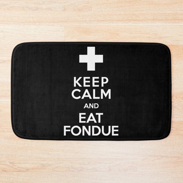 Item preview, Keep Calm And Eat Fondue Food Lover Humor designed and sold by AntiqueImages.
