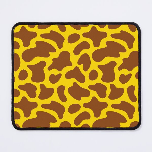 Item preview, Modern Graphic Cow Print Pattern | Yellow & Brown designed and sold by Frohyou.