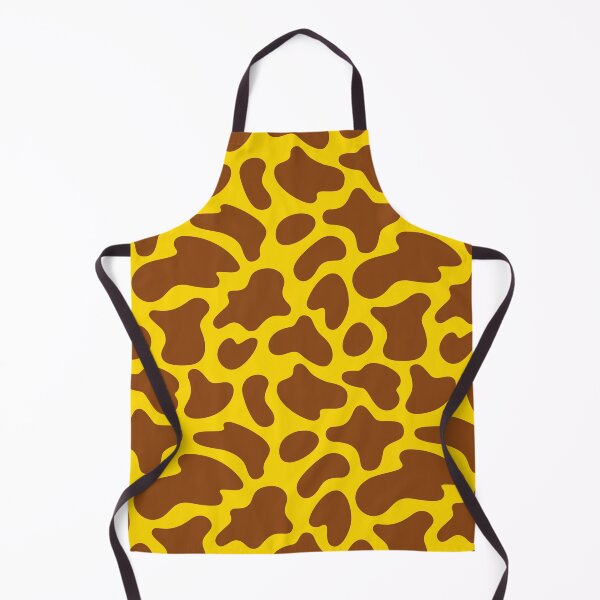 Item preview, Modern Graphic Cow Print Pattern | Yellow & Brown designed and sold by Frohyou.